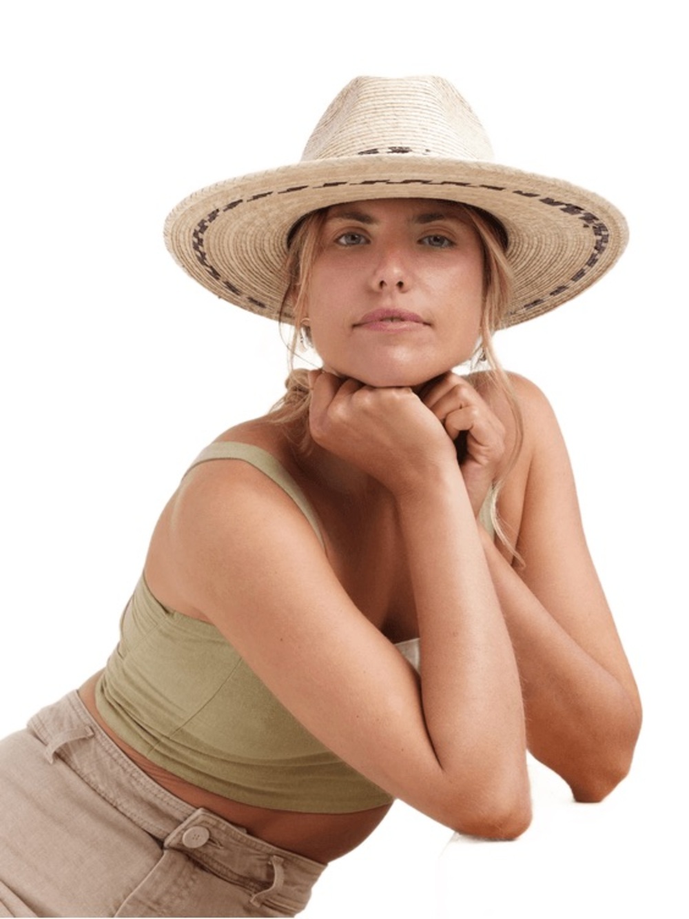 Hemlock Hermosa Straw Hat Unisex